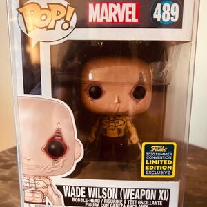 Funko Pop! Vinyl Marvel Wade Wilson Weapon XI #489 Summer Convention Exclusive